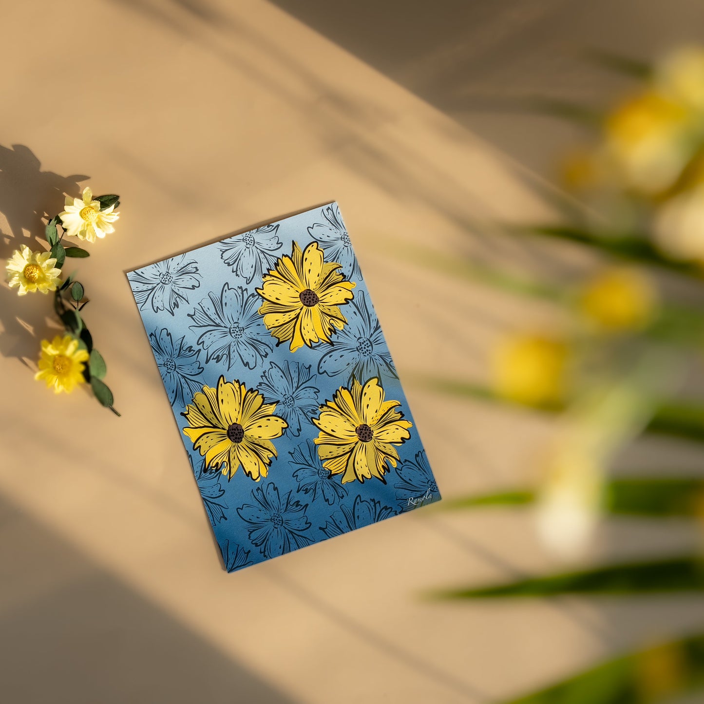 Summer Party art print on 100% recycled paper