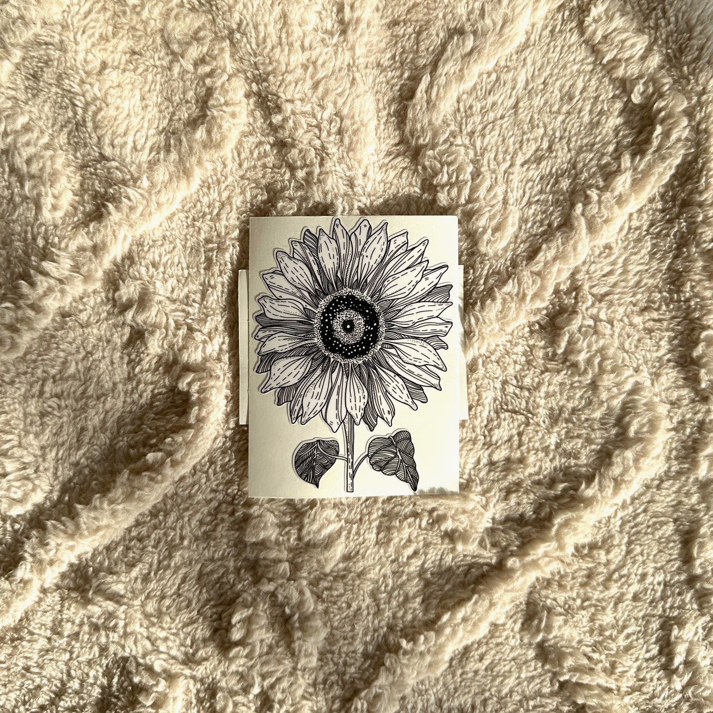 Sunflower stickers: Set of 3