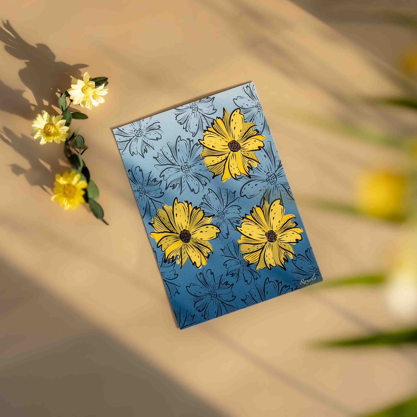 Summer Party art print on 100% recycled paper