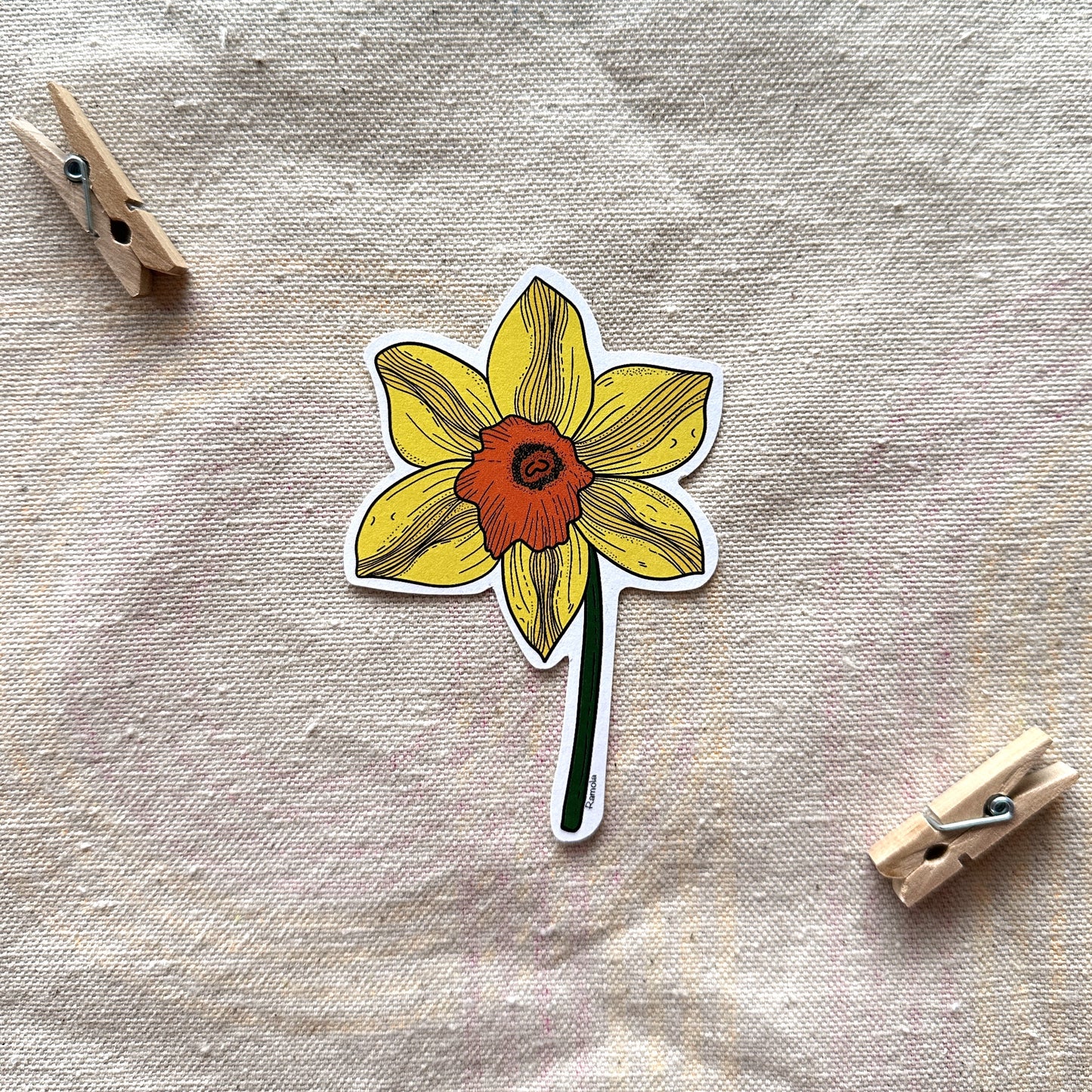 Daffodil sticker