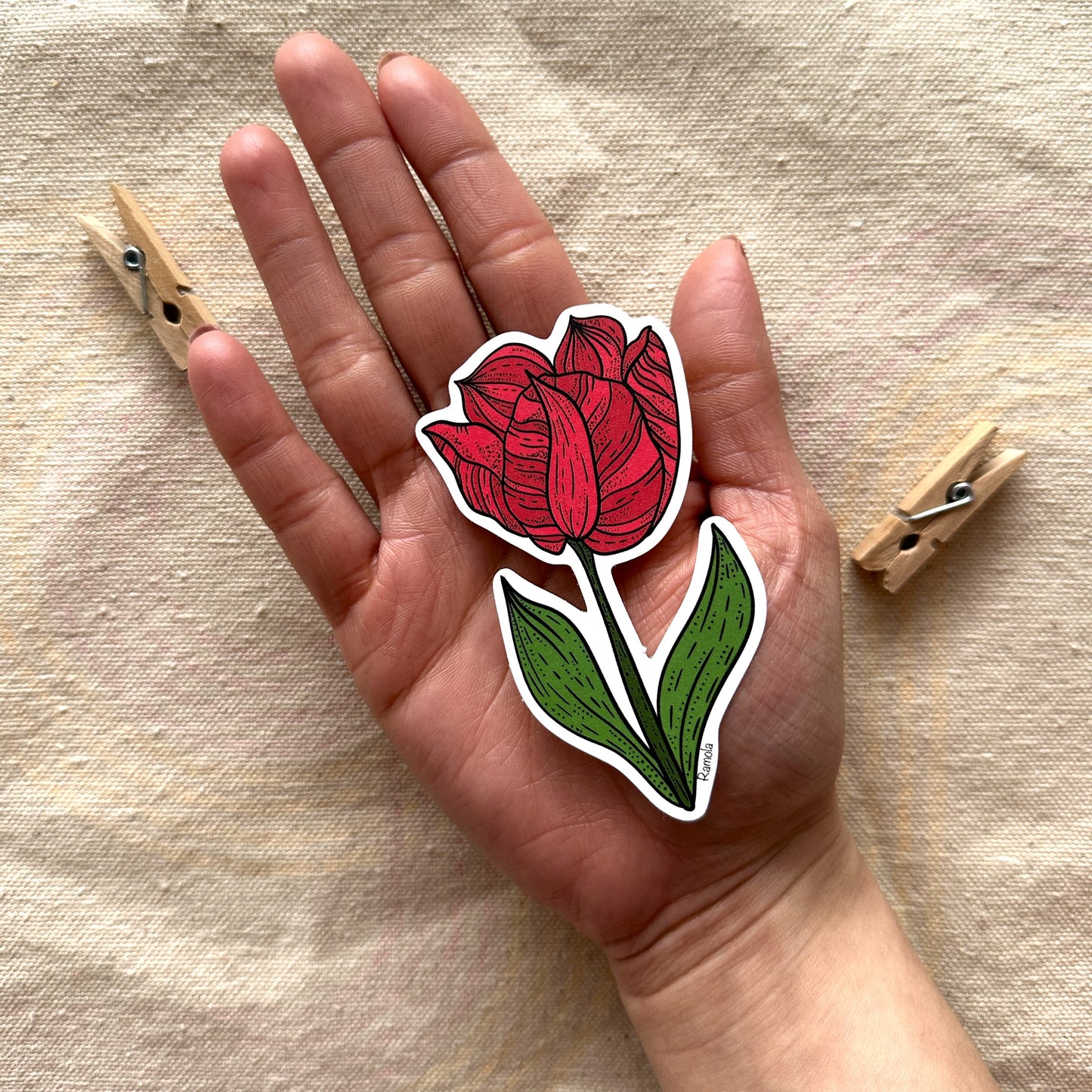 Tulip sticker