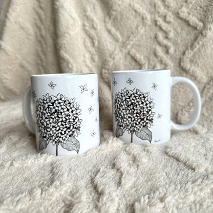 Hydrangeas mug